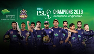 Engro sponsors Quetta Gladiators as title sponsors in PSL season 4 and wins the championship 31