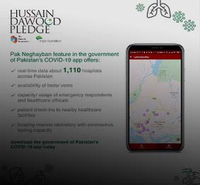 Government of Pakistan - COVID-19 App (Pak Neghayban Feature - English)